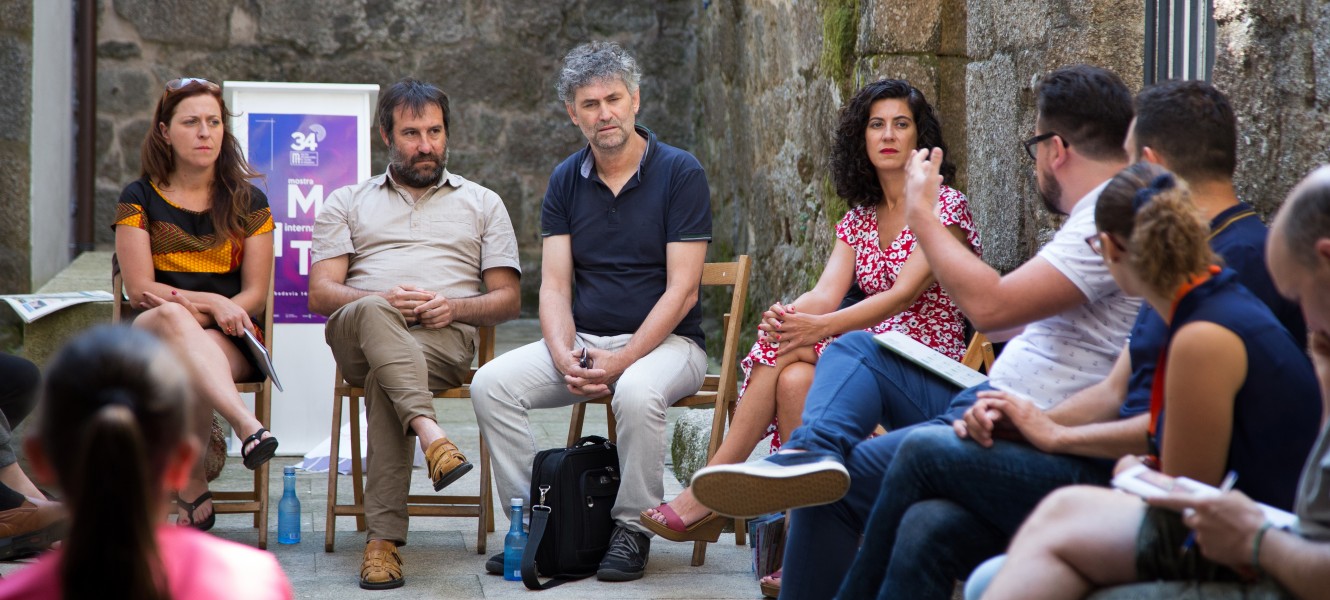 ENCONTRO ABERTO CON ESCENA GALEGA NA MIT DE RIBADAVIA.