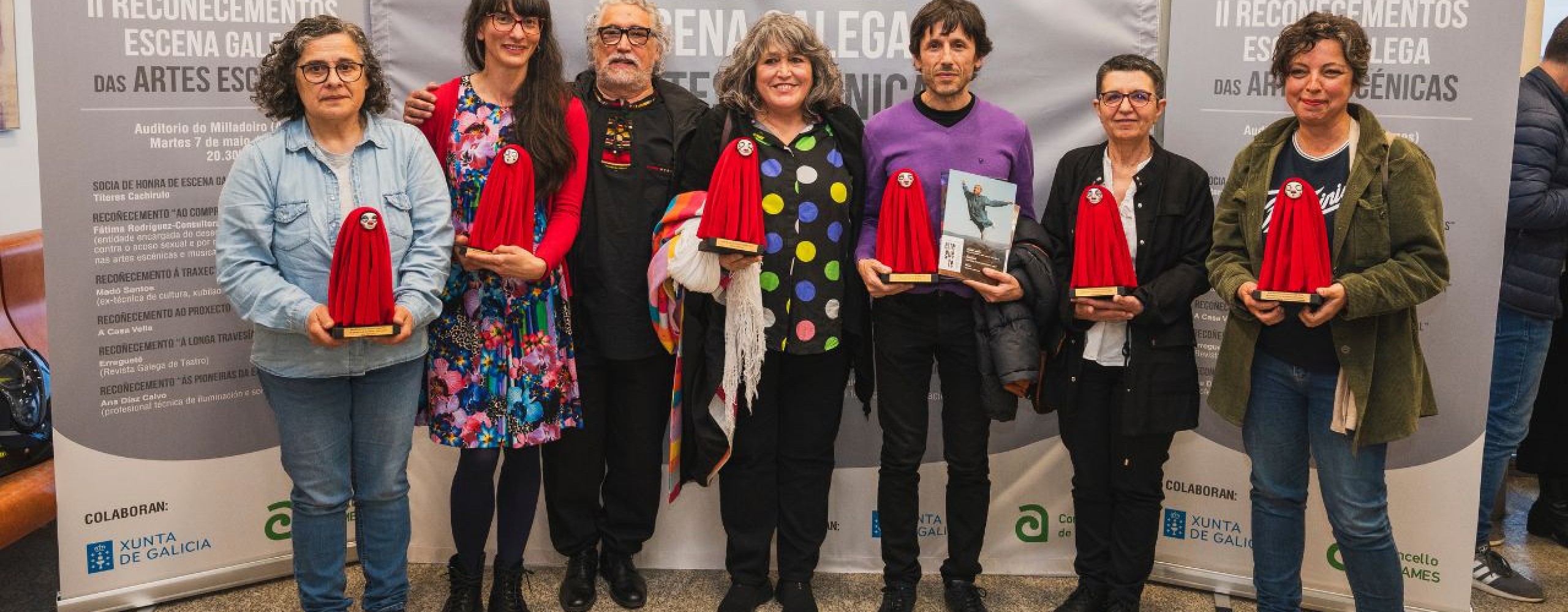  Escena Galega celebra a segunda edición dos Recoñecementos Escena Galega das Artes Escénicas, un evento non competitivo que pon en valor a contribución de compañías, entidades e outras profesionais á escena galega