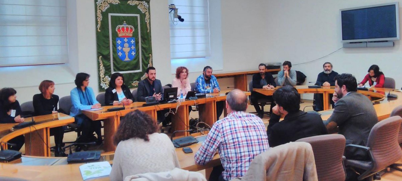 Presentación en el Parlamento de Galicia del anteproyecto de Ley de las Artes Escénicas